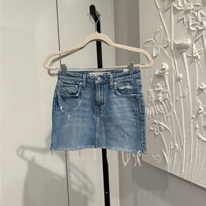 Stylish Blue Denim Pencil Skirt